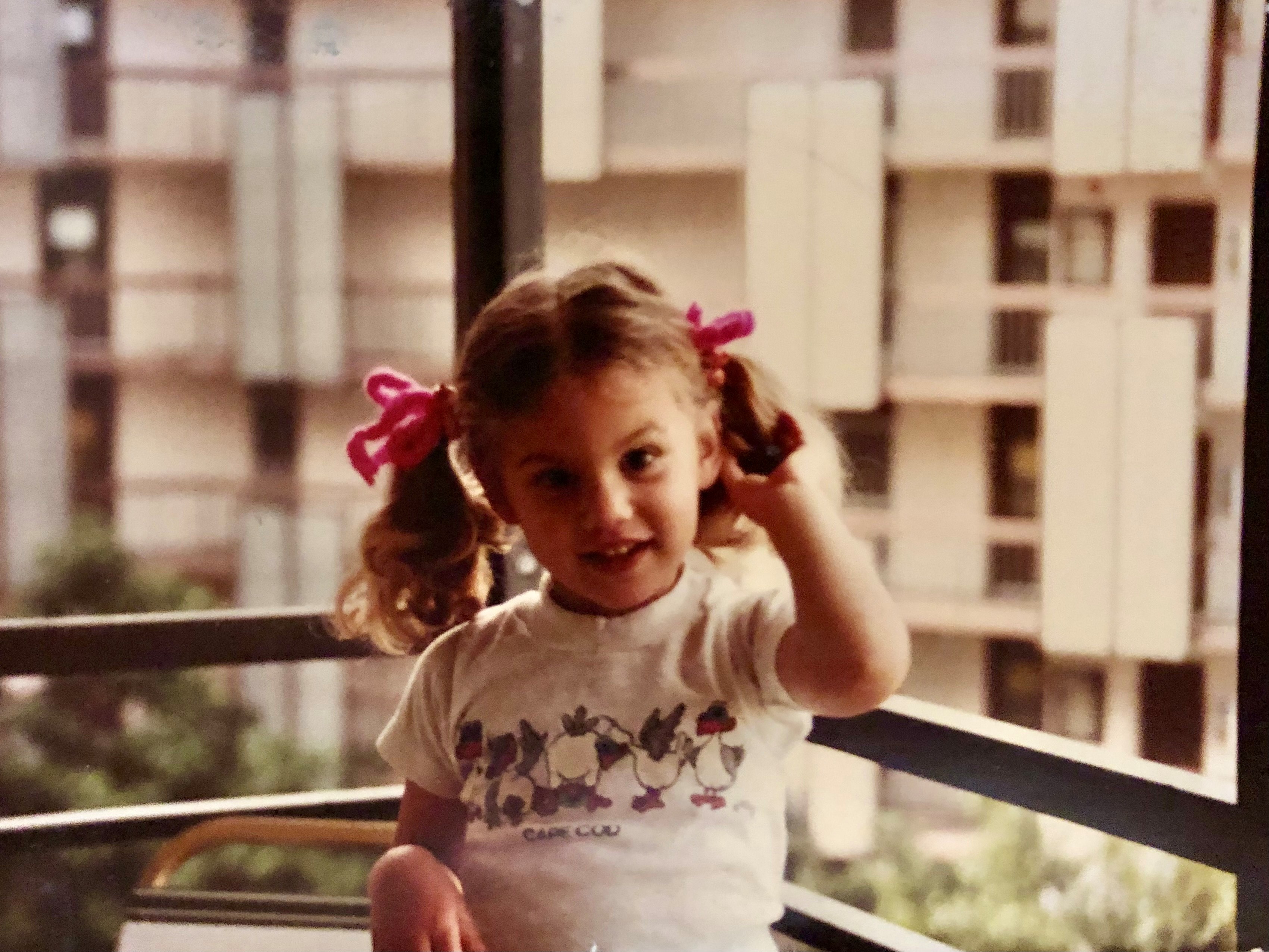 Petra Boykoff as a child