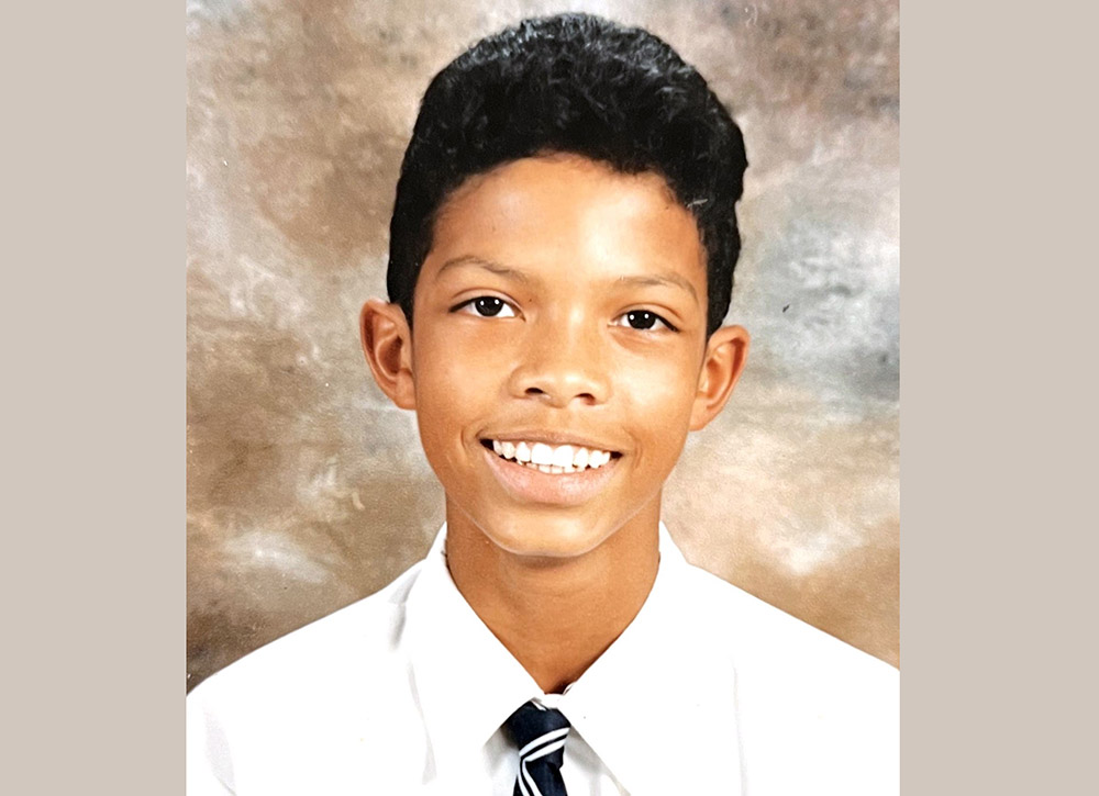 Ramon de Bruyn as a child