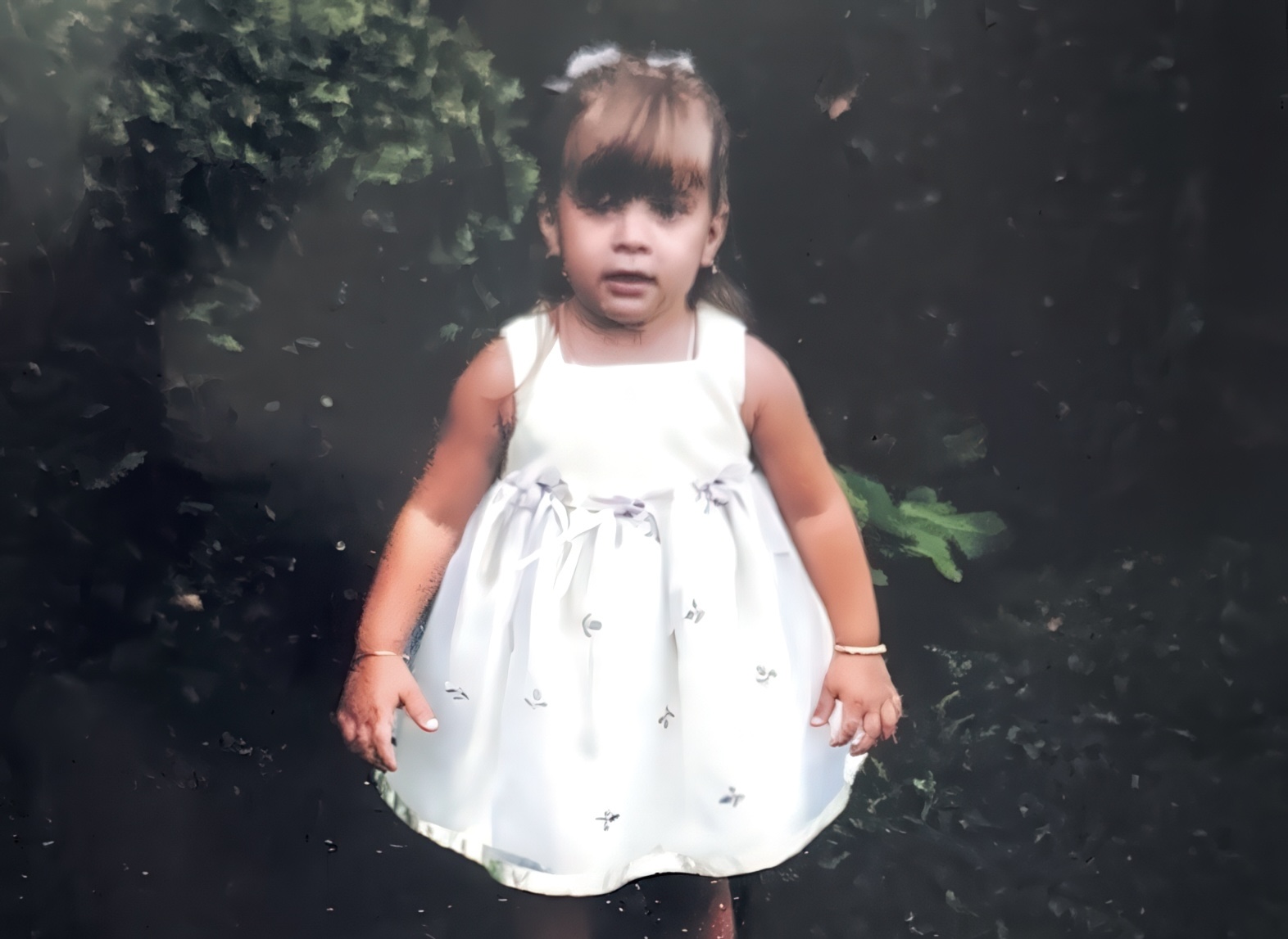 Giana Greco as a child